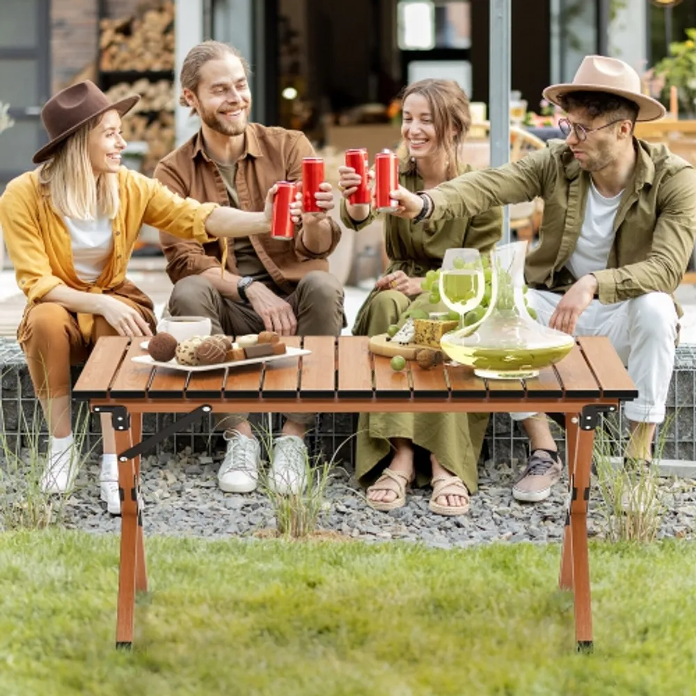 Gymax picnic sales table