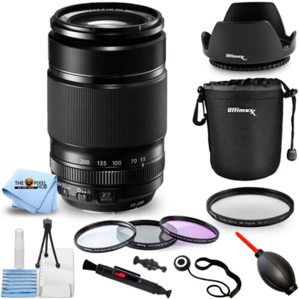 FUJIFILM XF 55-200mm f/3.5-4.8 R LM OIS Lens 16384941 - Filter Kit