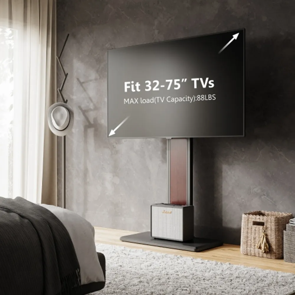 75 inch hot sale swivel tv stand