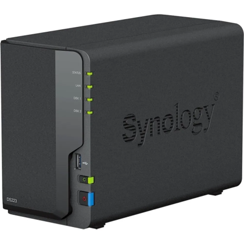 Synology DiskStation DS223 SAN/NAS Storage System RTD1619 2 GB