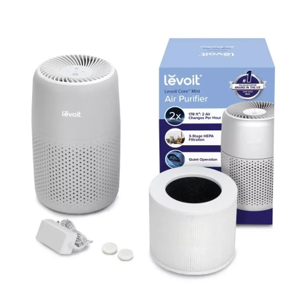 Mini desk outlet air purifier