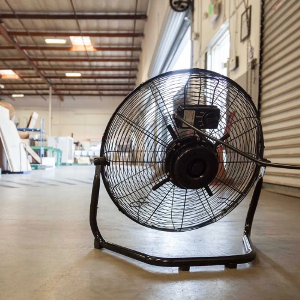 Wall mounted sales cooler fan