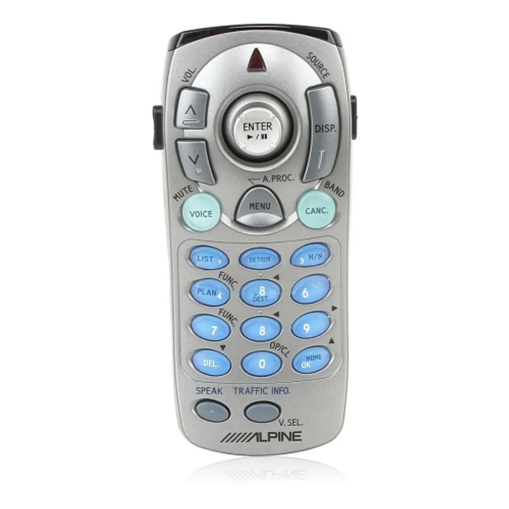 Alpine RUE-4190 Universal Remote For Alpine CD, DVD, And