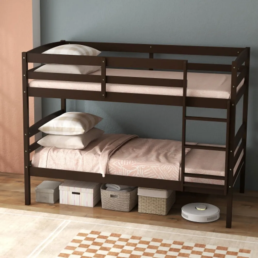 Convertible twin deals bunk beds