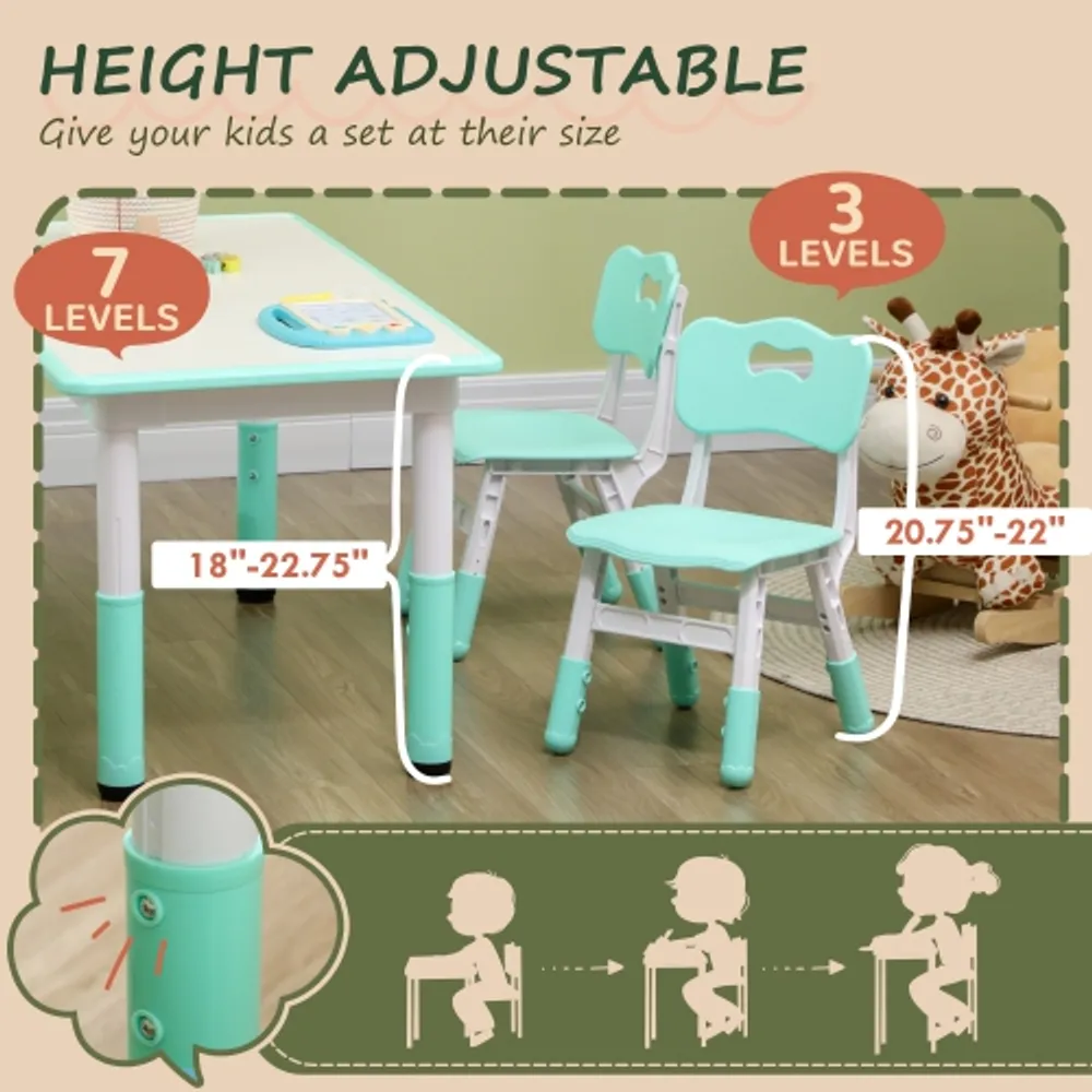 Table and chair set on sale for 4 year old