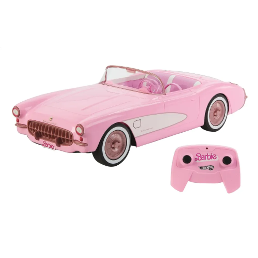 Remote control top barbie doll car
