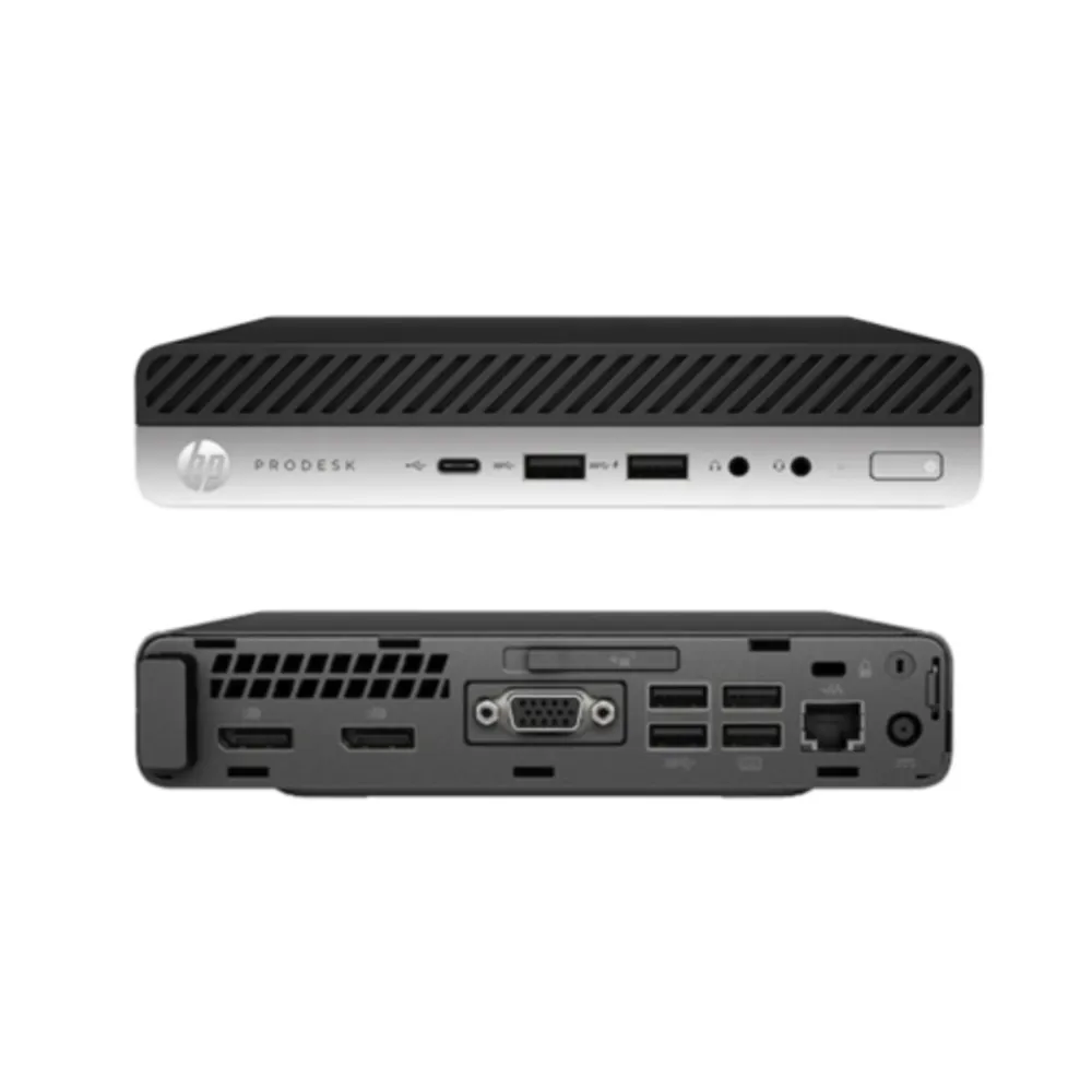 HP Refurbished (Good) HP ProDesk 600 G4 Mini, Intel Core i5 8500T