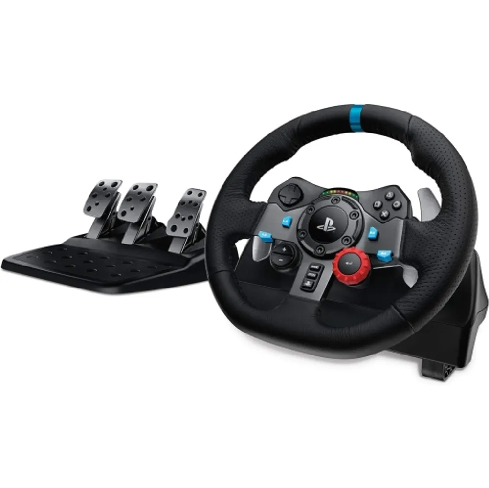 Logitech G29 Driving Force Racing Wheel and Floor Pedals, Real