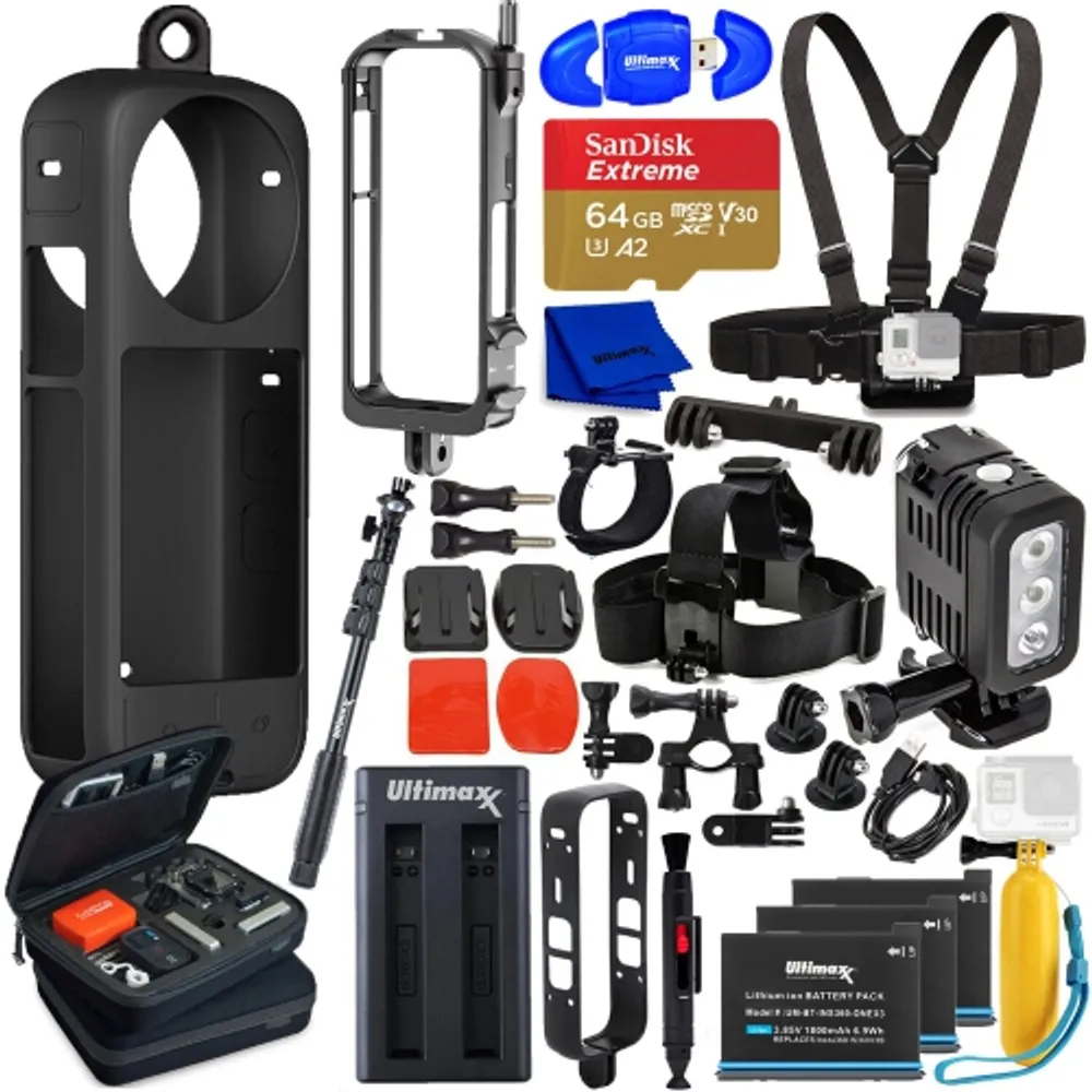 INSTA360 Extreme Accessory Bundle for Insta360 ONE X3 Pocket
