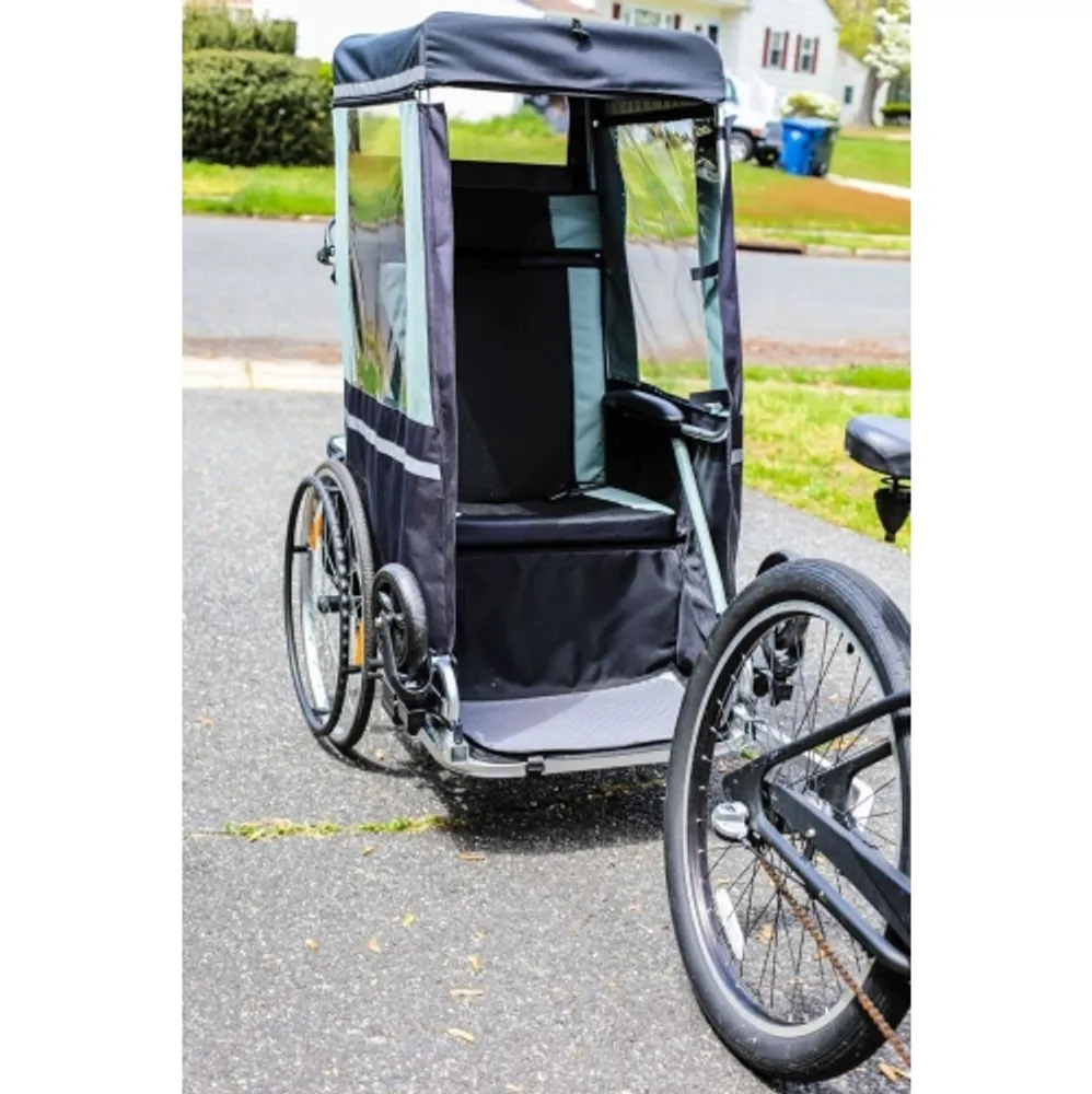 Stroller bike top for adults