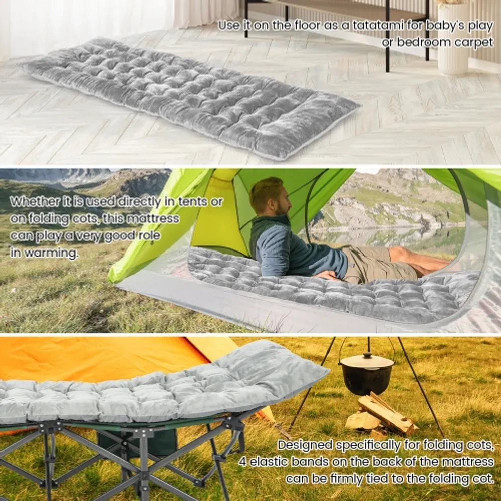 Gymax tent cot online