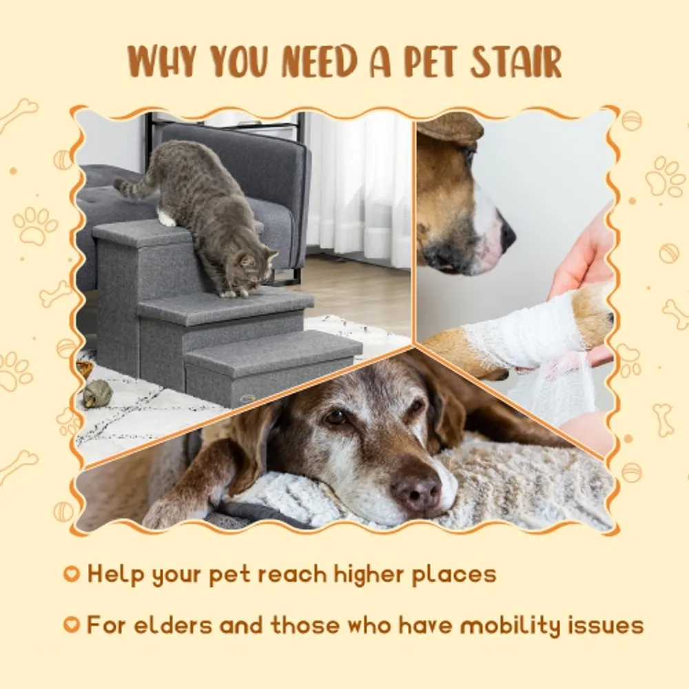 Pawhut pet best sale stairs