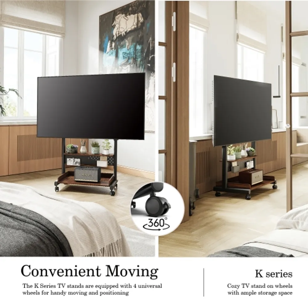 Corner tv stand for shop 85 inch tv