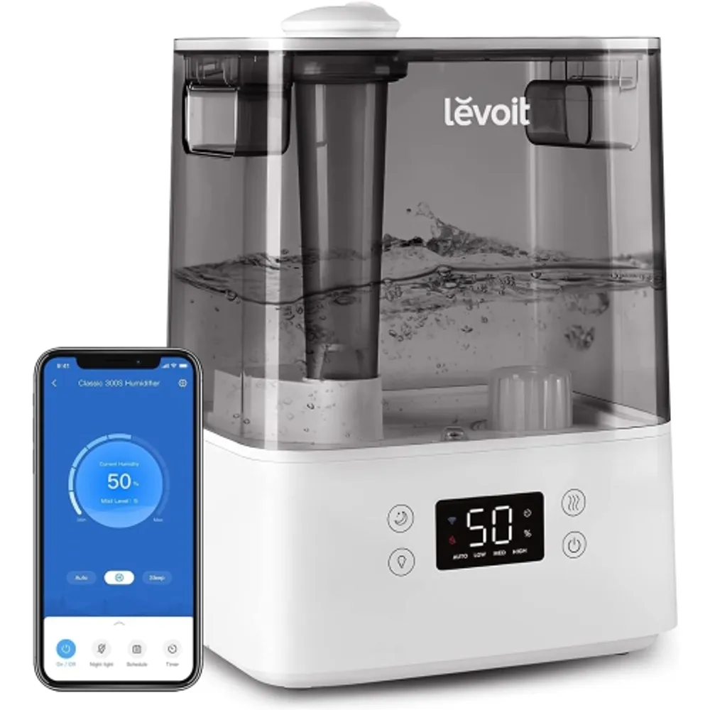 Levoit Humidifier for Bedroom Cool Mist Humidifiers for Plants