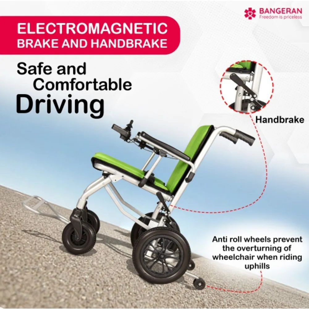 Narrow shop electric wheelchair