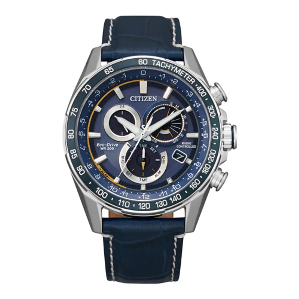 Citizen PCAT 43mm Men's Chronograph Sport Watch - Blue/Blue