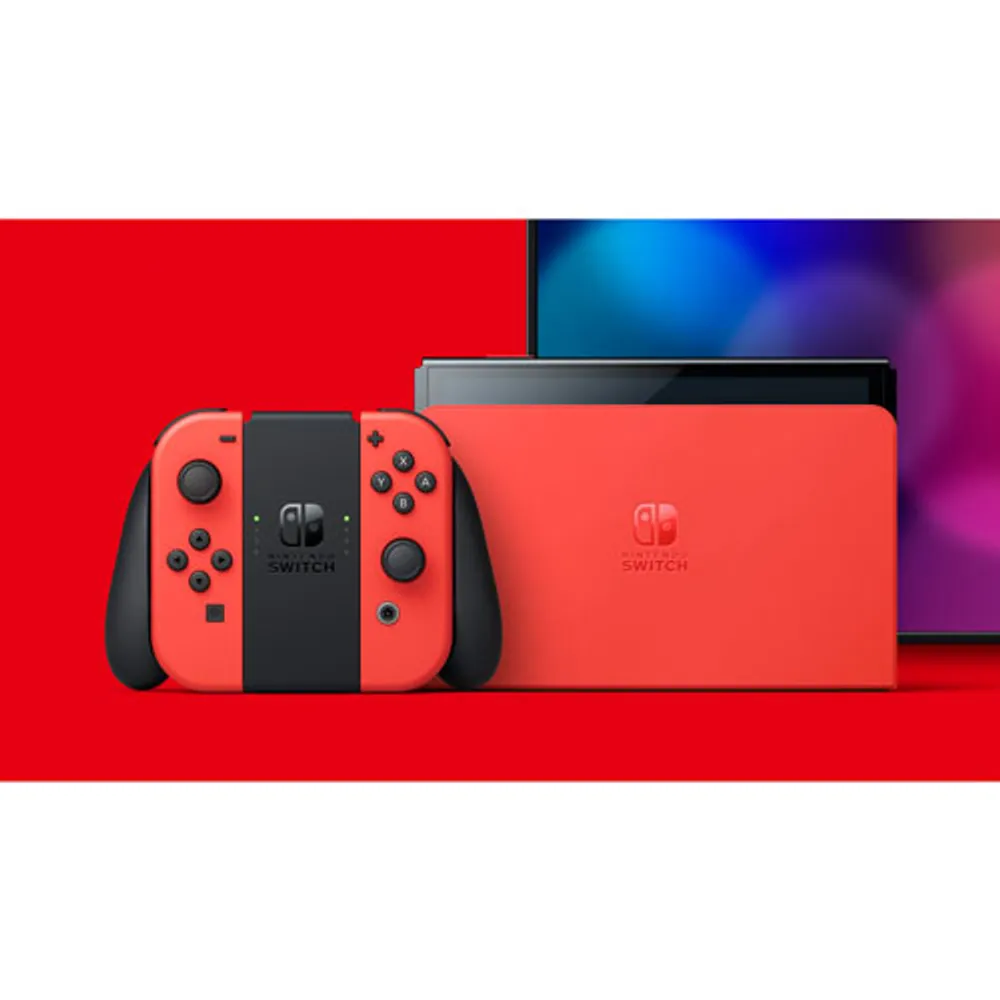 Nintendo Switch OLED Model Console Mario Red Edition