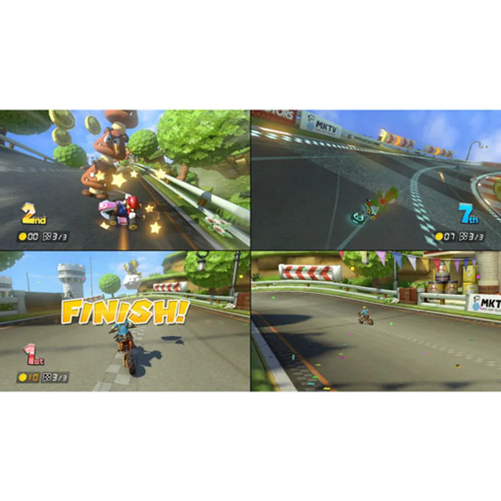 Nintendo Switch Mario Kart 8 Deluxe Bundle with 3 Month Online