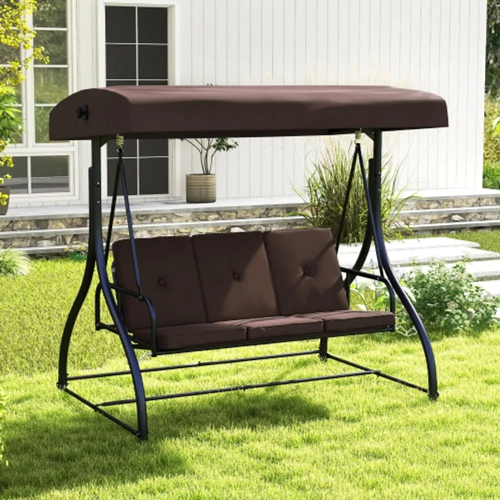 Converting best sale patio swing