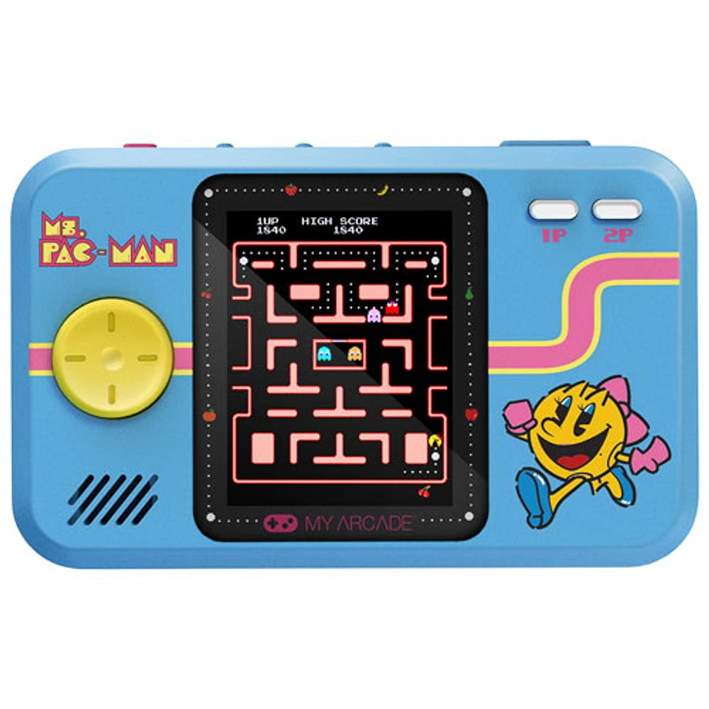 DreamGEAR My Arcade Ms.Pac Man Pocket Player Pro Gaming System