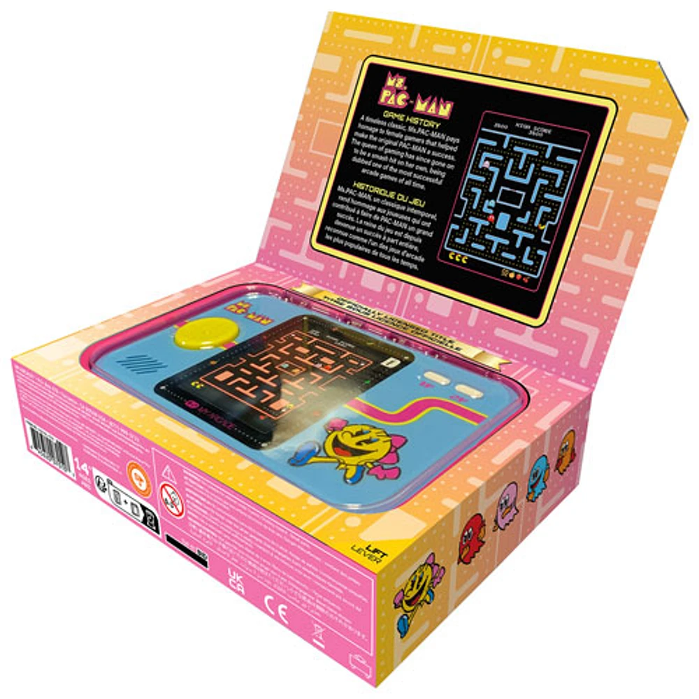 DreamGEAR My Arcade Ms.Pac Man Pocket Player Pro Gaming System