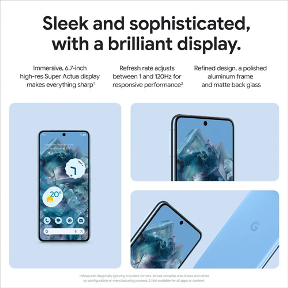 Google Pixel 8 Pro 256GB - Bay - Unlocked | Square One Google Pixel 8 Pro 256GB - Bay - Unlocked | Square One