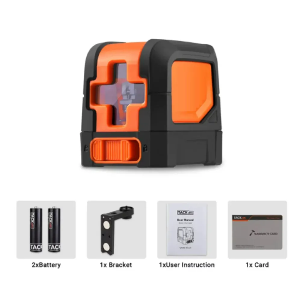 Tacklife Feet Laser Level Self Leveling Horizontal and Vertical