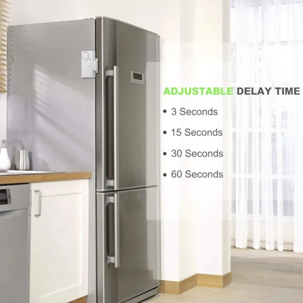 GENERIC Freezer Door Alarm When Left Open 3 15 30 60 Seconds