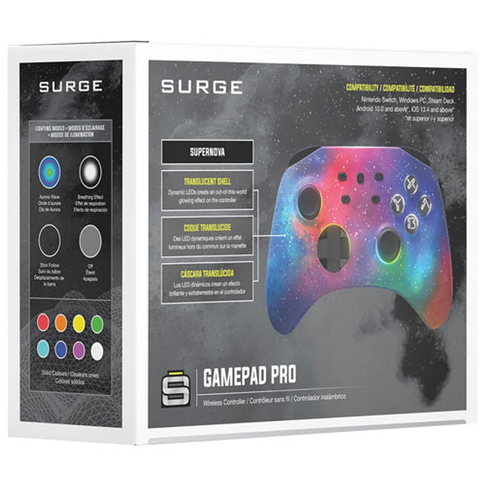 Surge switch pad on sale pro wireless controller