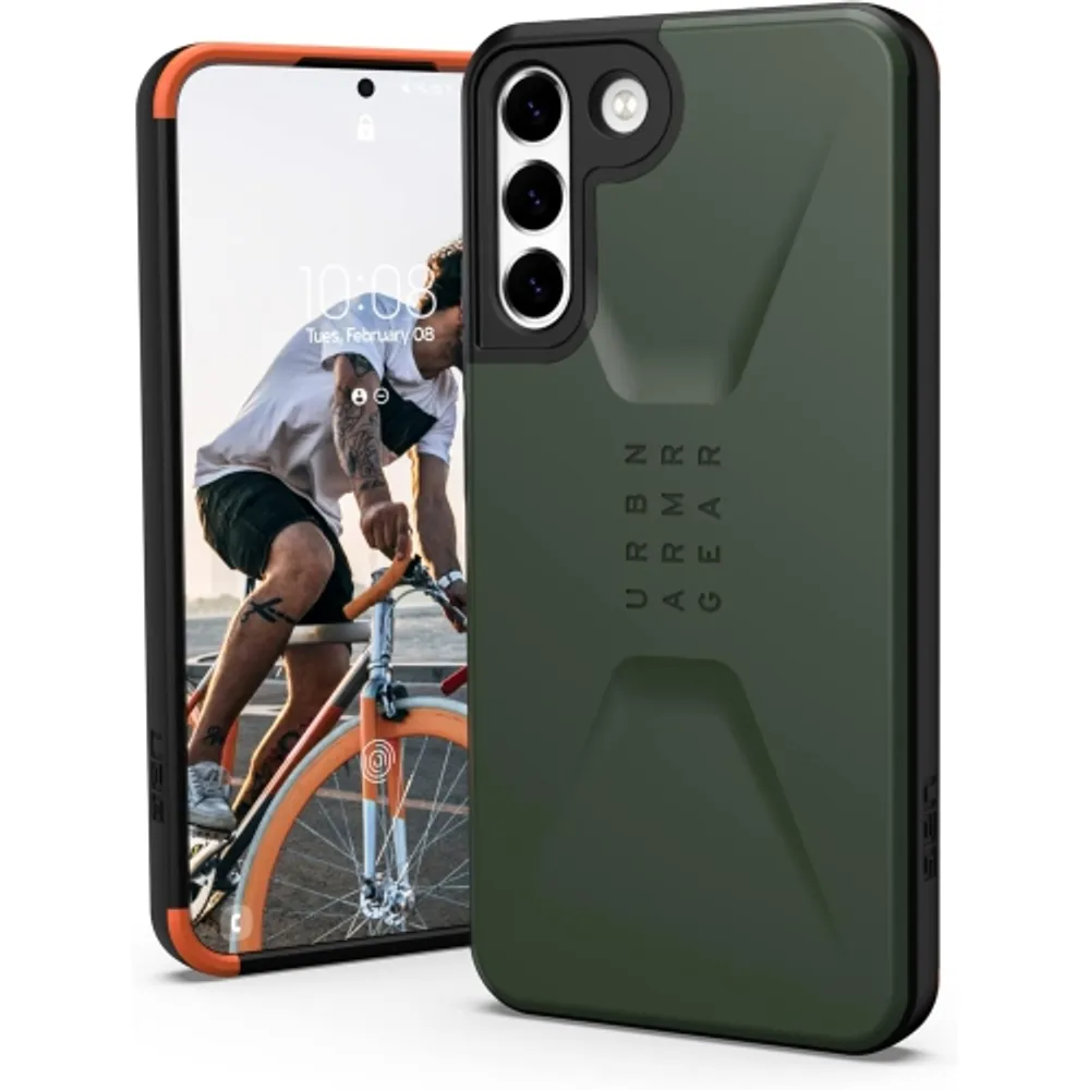 GENERIC UAG Designed for Samsung Galaxy S22 Plus Case Green Olive