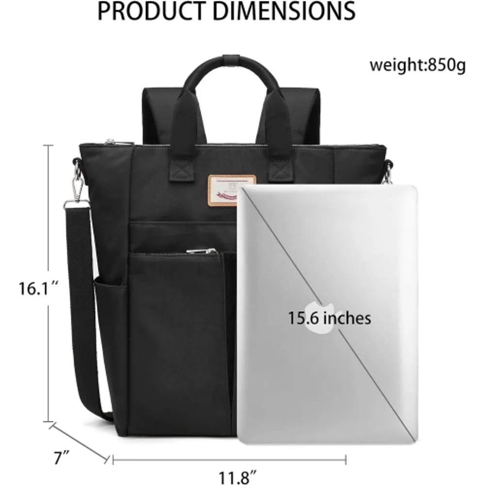 Convertible laptop deals backpack tote