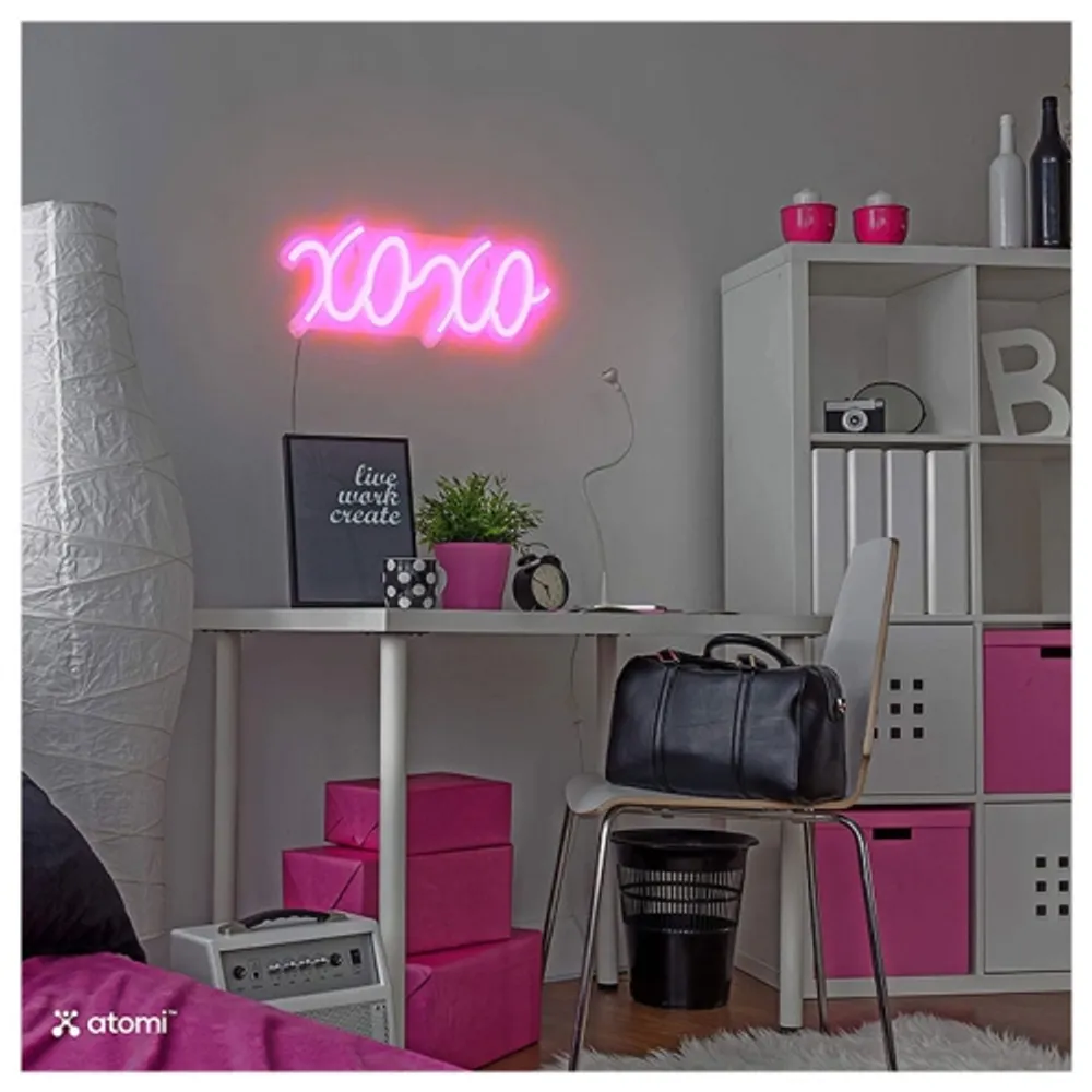 Atomi neon led wall light deals