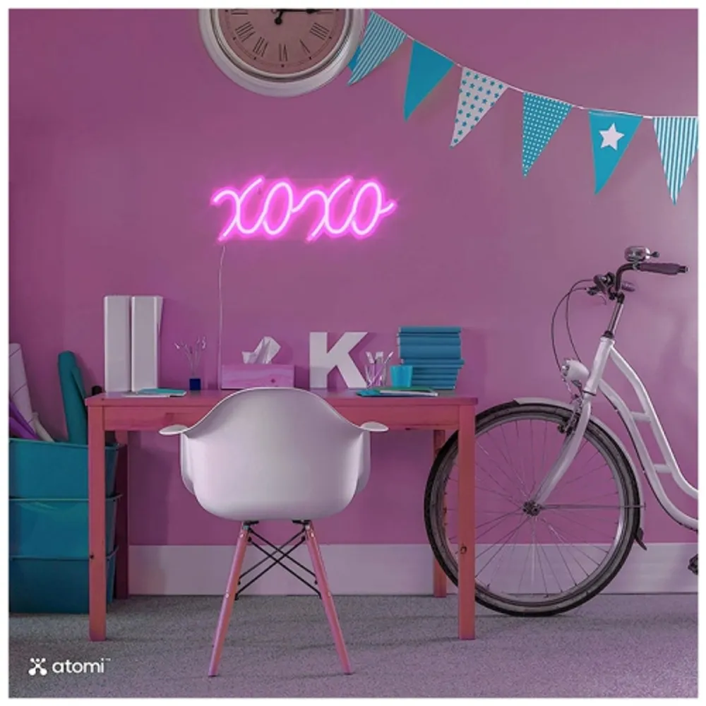 Atomi neon led hot sale wall light