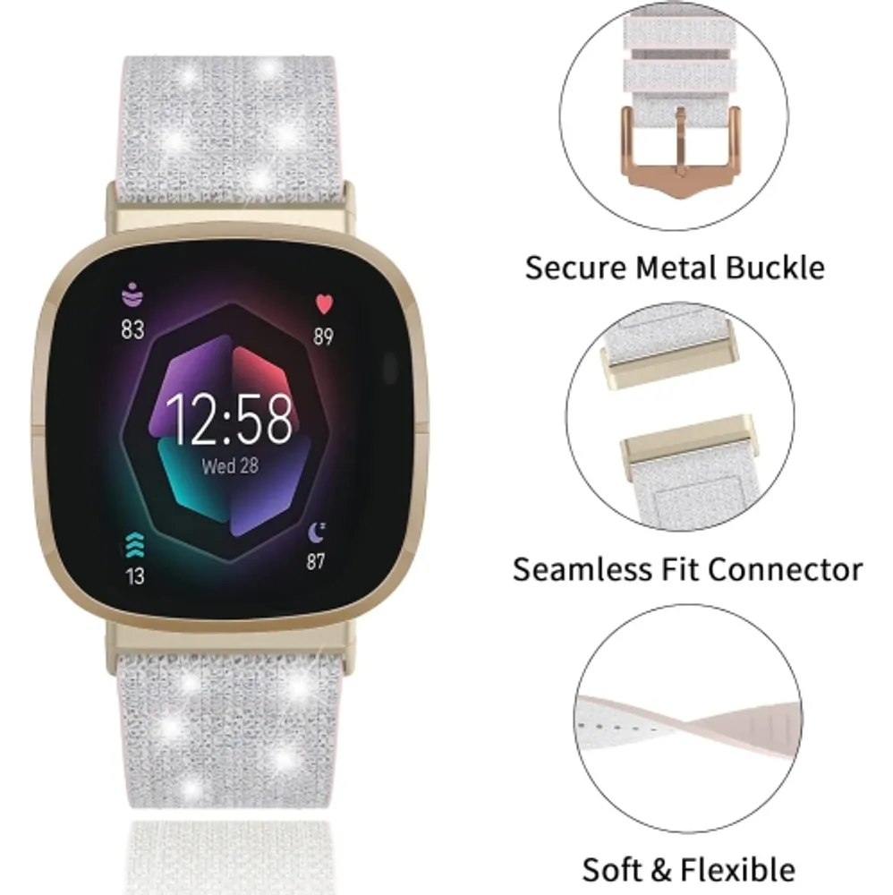 Fitbit versa bling sales bands