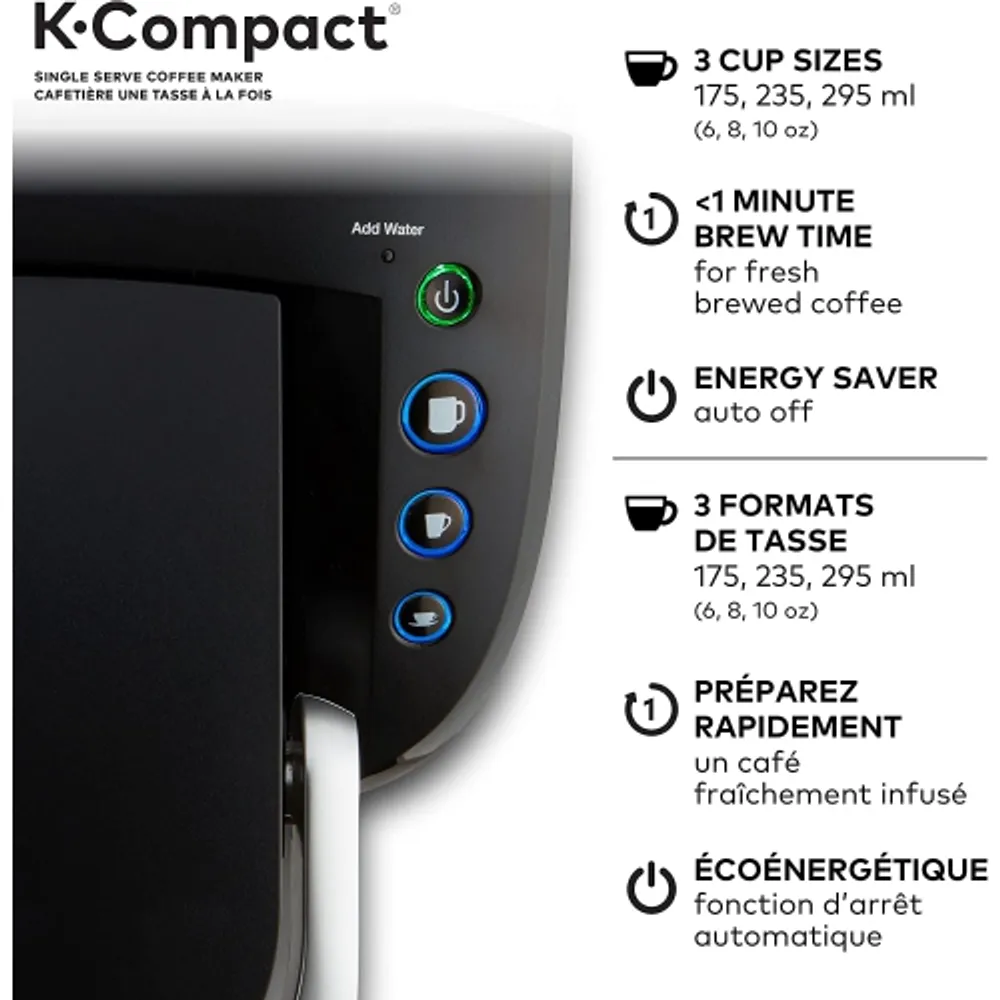 K compact single deals serve coffee maker
