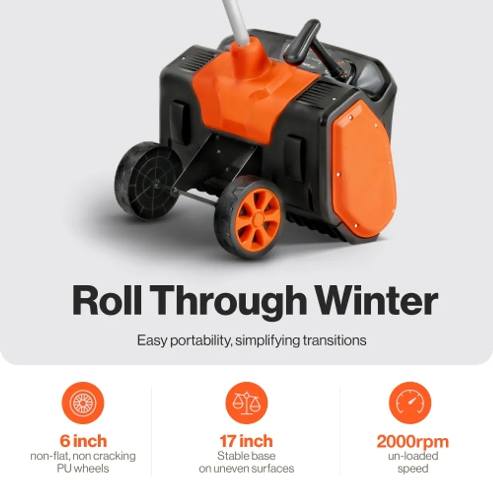 Black and decker junior snow cheap blower