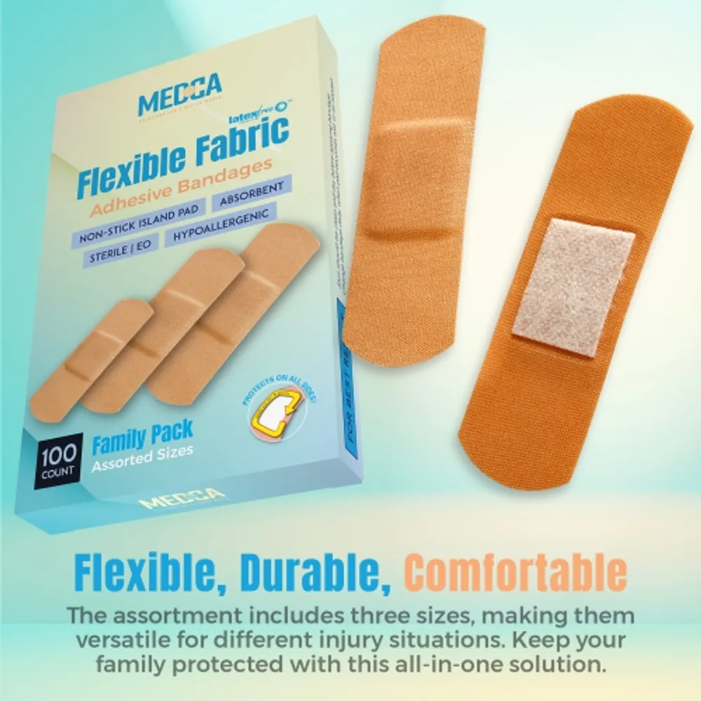 Hypoallergenic adhesive bandages discount