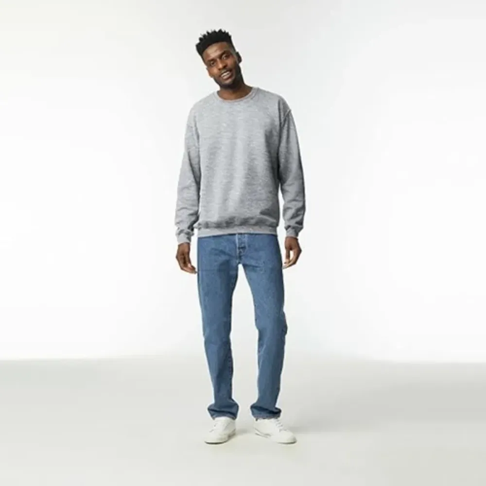 Gildan men's crewneck sweatshirt discount