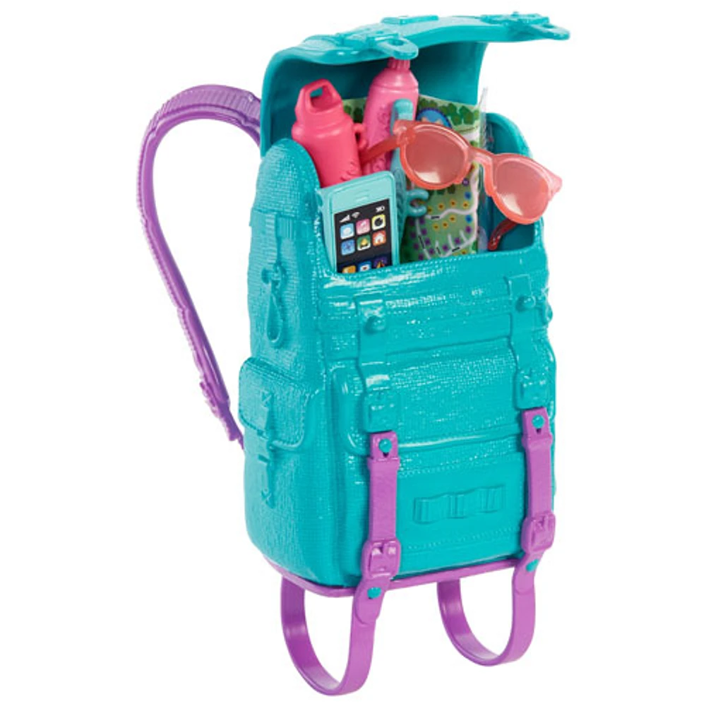 Barbie camping doll sales
