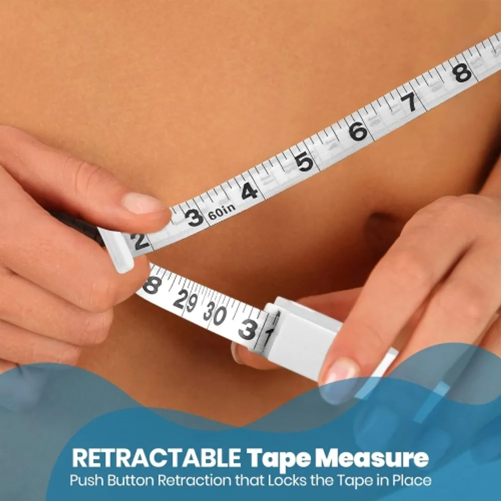 MEDCA Pro Skinfold Caliper and Body Measurement Tape Precision