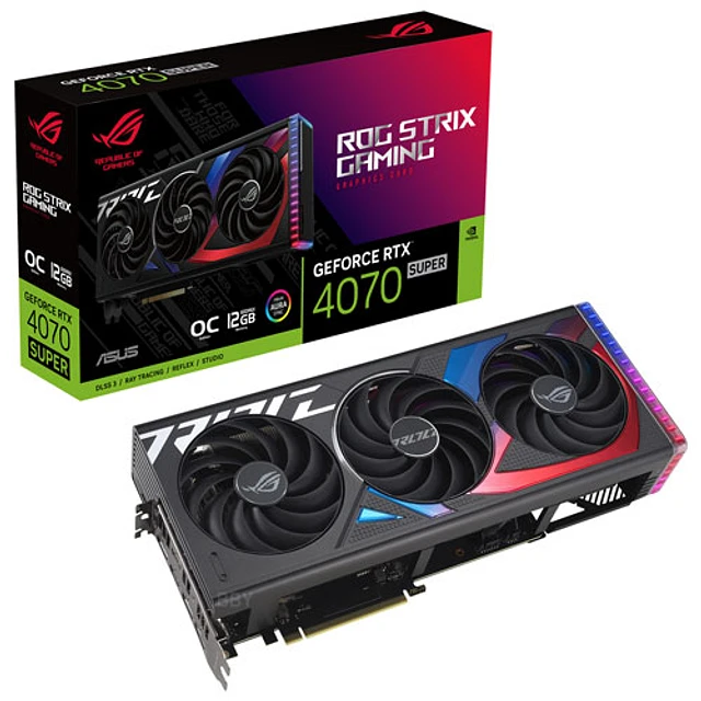 ASUS ROG Strix GeForce RTX 4070 Super OC Edition 12GB GDDR6X