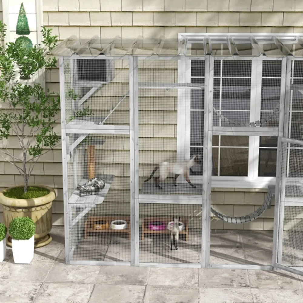 Catio store sliding door