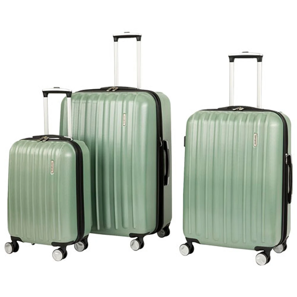 Green luggage bag store