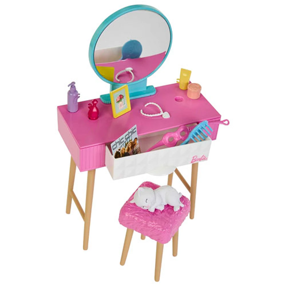 Barbie bedroom playset clearance