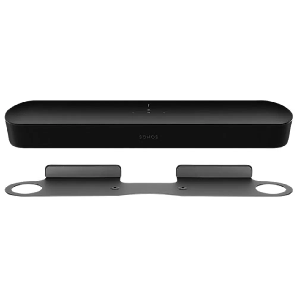 Best Buy Sonos Beam (2nd Gen) Sound Bar with Sonora Sound Bar Wall