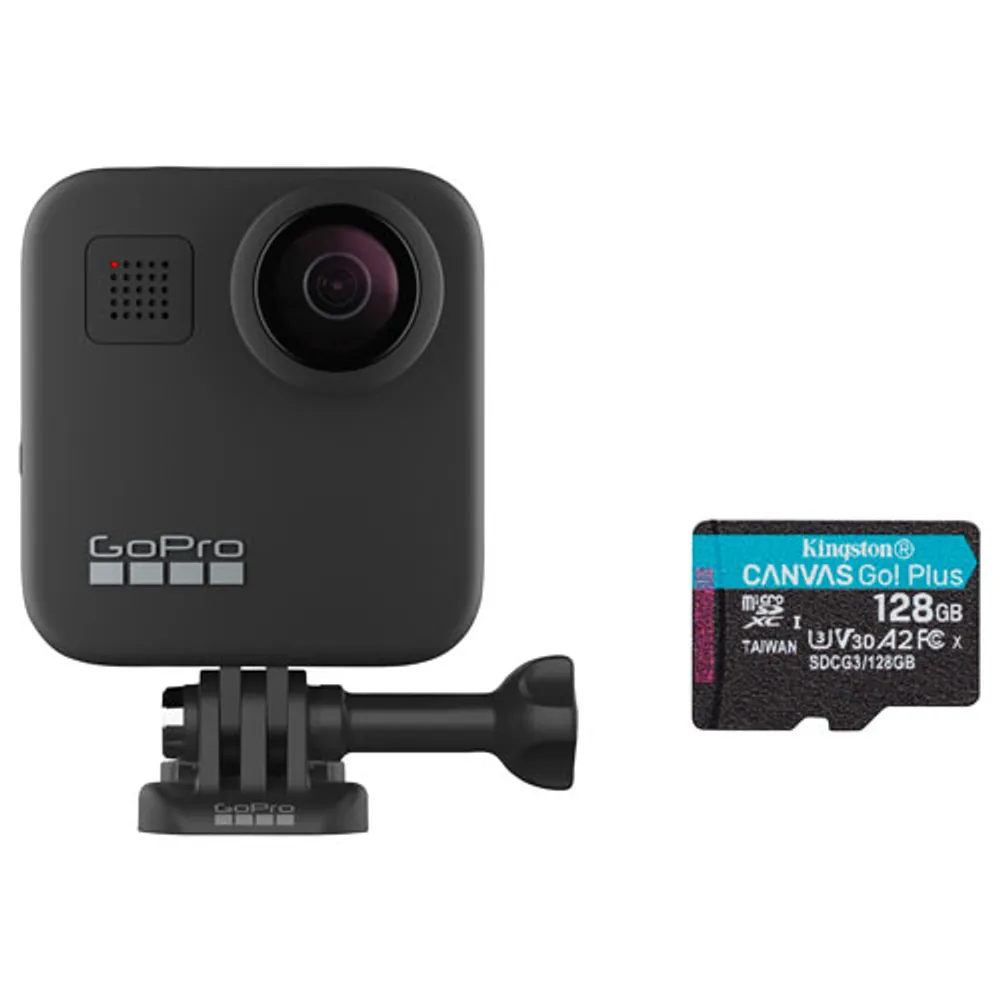 Best Buy GoPro MAX Waterproof 5.6K Sport & Helmet Camera with