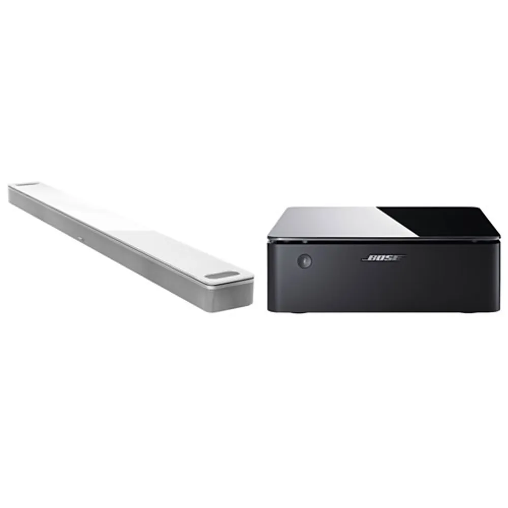 Bose Smart Soundbar 900 with Music Amplifier - White | Galeries de