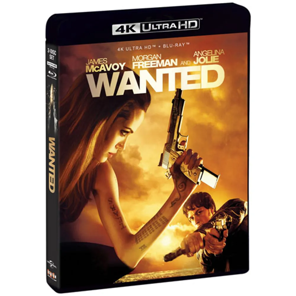 MOVIE Wanted English 4K Ultra HD Blu ray Combo Coquitlam