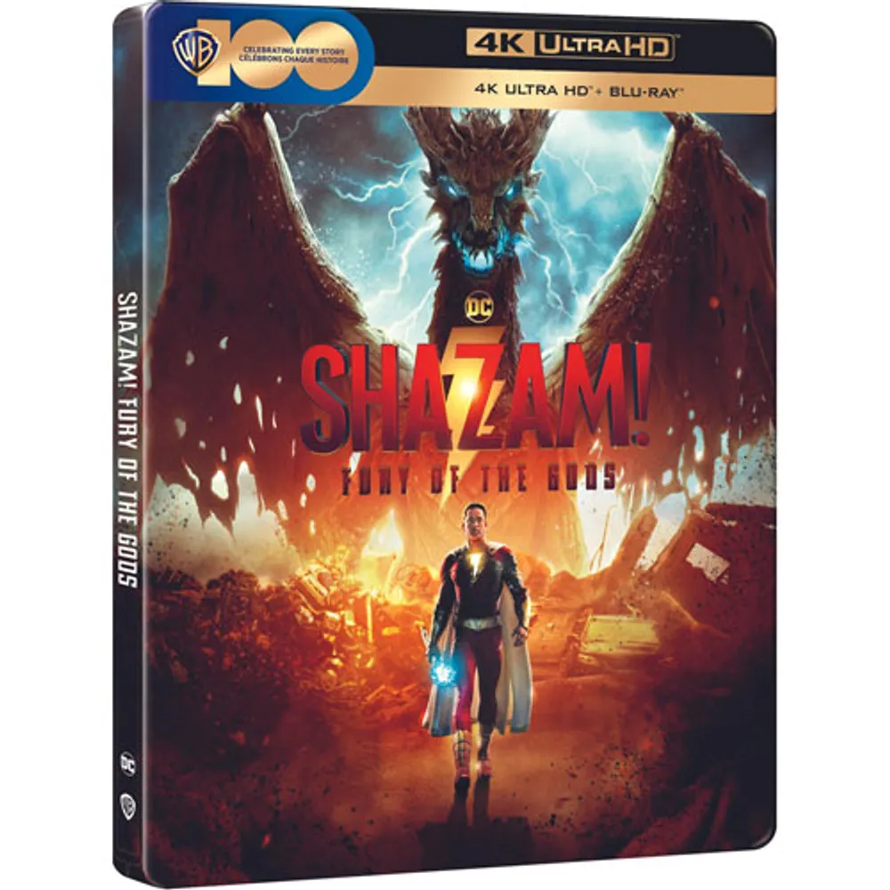 MOVIE Shazam Fury Of The Gods English Steelbook 4K Ultra HD