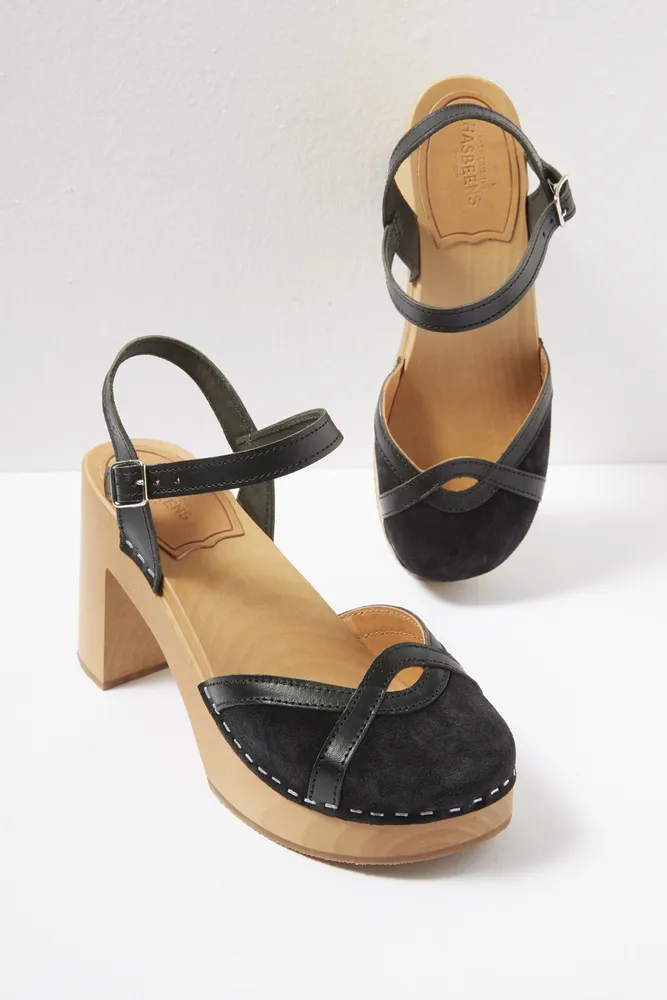 SWEDISH HASBEENS Vintage Suede Sandal The Summit at Fritz Farm